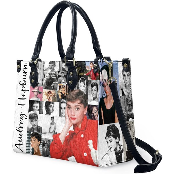 Audrey Hepburn Leather Bag Handbag