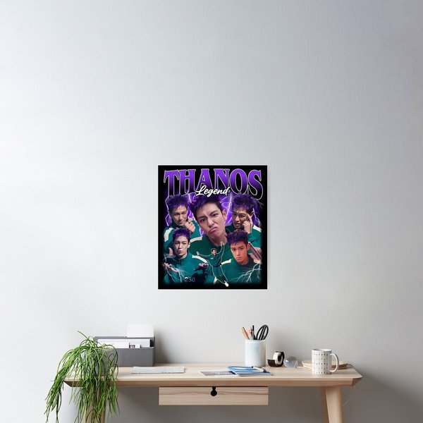 Thanos Legend - Choi Seung-Hyun Vintage Poster-image