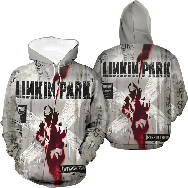 Linkin Park 3D Hoodie All Over Printed Size S-5Xl-image