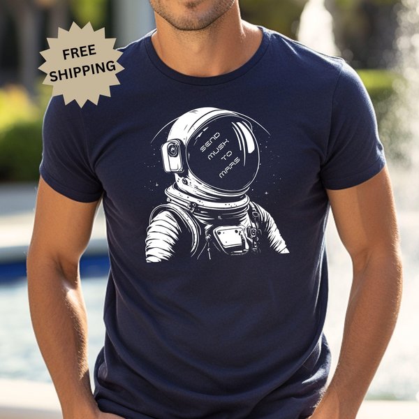 Send Musk To Mars Anti Trump Shirt, Anti Trump Tees-image