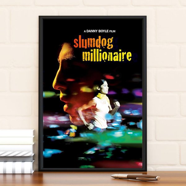 Slumdog Millionaire Movie Poster, Room Decor, Home Decor, Wall Art, Gifts For Him-image