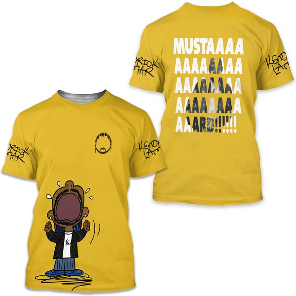 Kendrick Lamar Mustard Not Like Us Not Enough Hoodie 3D T-Shirt-image