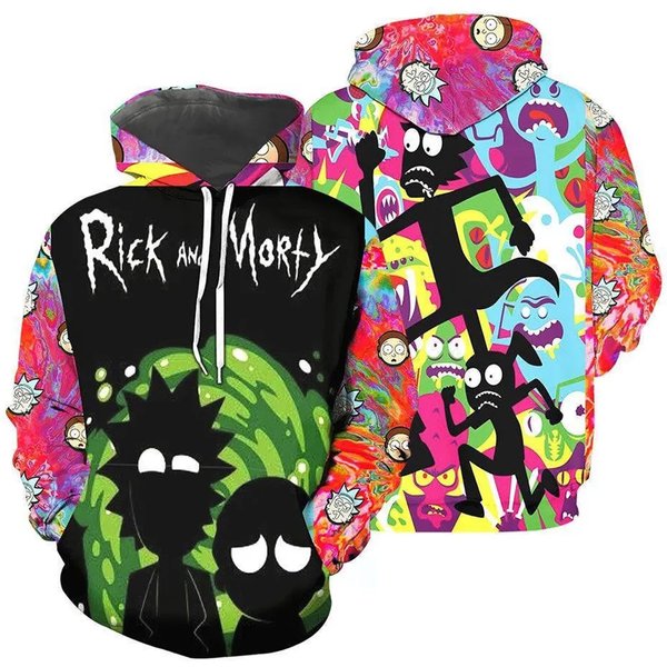 Rick And Rickandmorty Hoodie, Funny Movie Hoodie, Halloween Gift