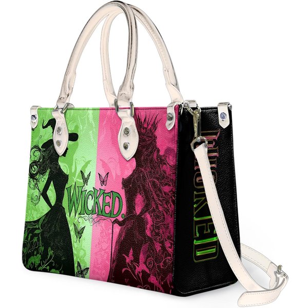 Wicked Leather Bag, Defy Gravity Leather Bag, Gift For Her-image