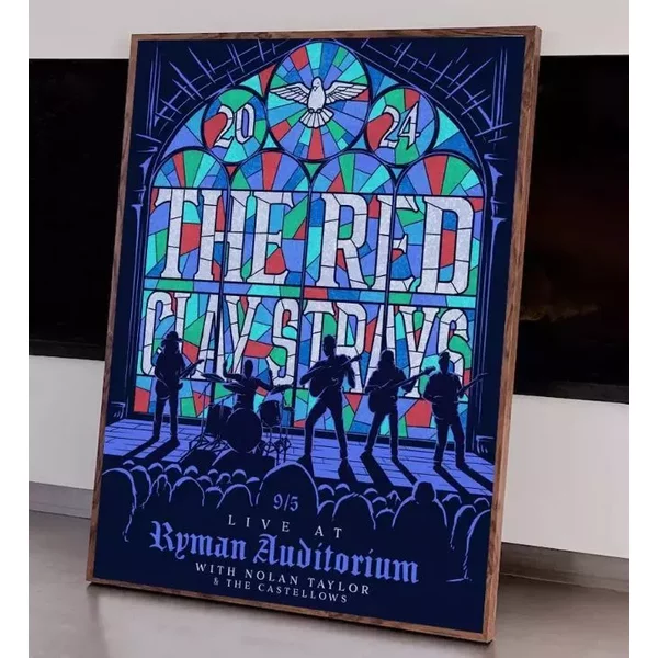 Red Clay Strays Ryman Auditorium Tour 2024 Poster-image