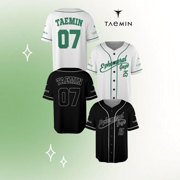 Taemin Ephemeral Gaze Tour 2025 Baseball Jersey, Taemin Eternal Album-image