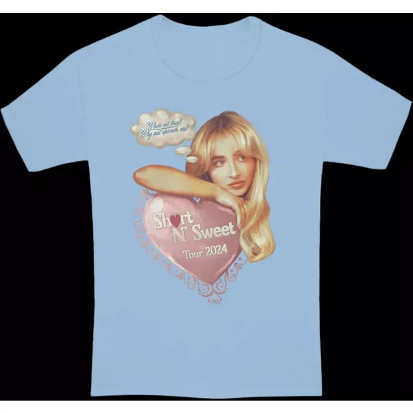 Sabrina Carpenter Short N' Sweet Tour Where Are Thou T-Shirt-image