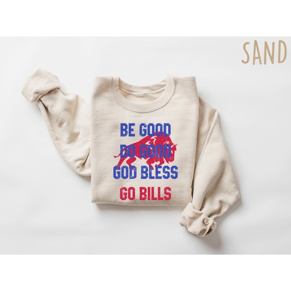 17 Mvp Sweatshirt, Be Good, Do Good, God Bless, Go Buffalo Shirt-image