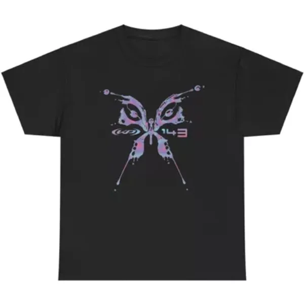 Hot Katy Perry Album 143 Butterfly T-Shirt All Size-image
