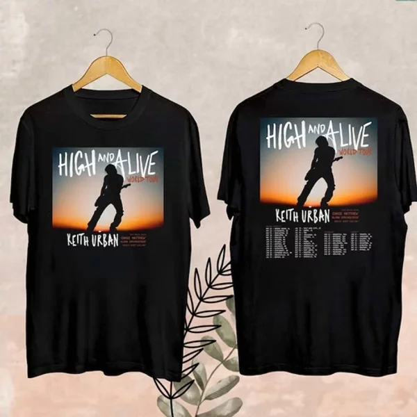 Keith Urban High And Alive Tour 2025 Shirt-image
