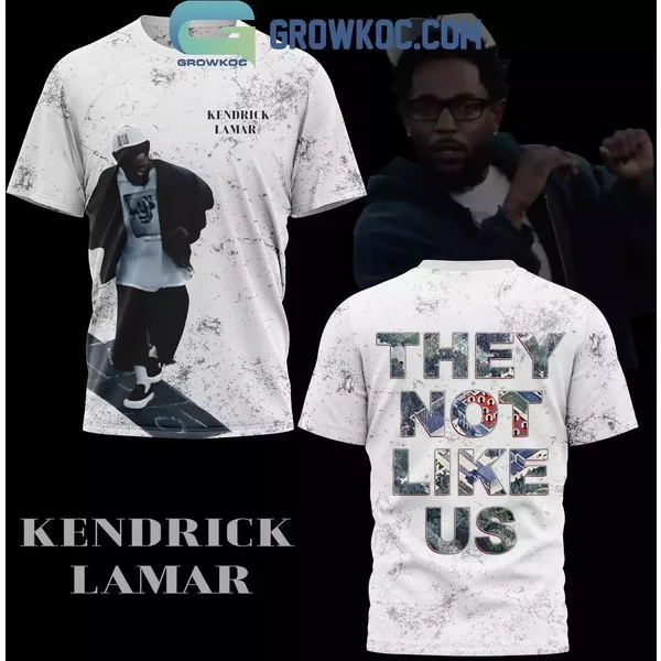 Kendrick Lamar They Not Like Us Single 3D T-Shirt-image