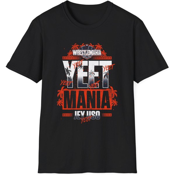 Wrestling Entertainment Main Event Jey Uso Wrestlemania Unisex T-Shirt-image