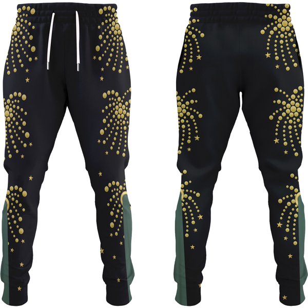 Elvis Presley The Fireworks Costume Hoodie Joggers Sets-image