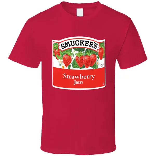 Smuckers Strawberry Jam Cool Halloween Costume T Shirt-image
