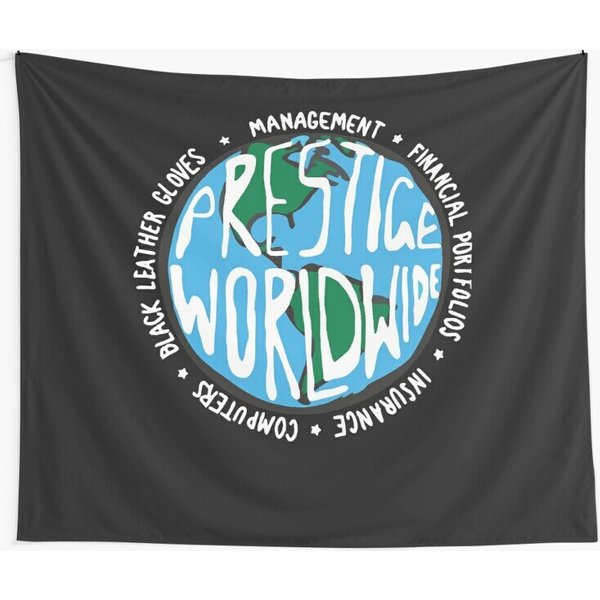 Step Brothers Logo Wall Tapestry, Prestige Worldwide Wall Hanging-image
