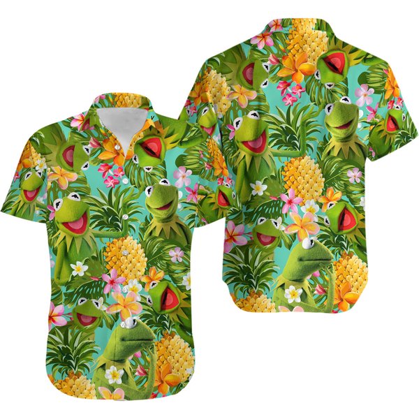 K The Frog Hawaii Shirt And Shorts, Summer Vacation Gifts, Gift For Gamer-image