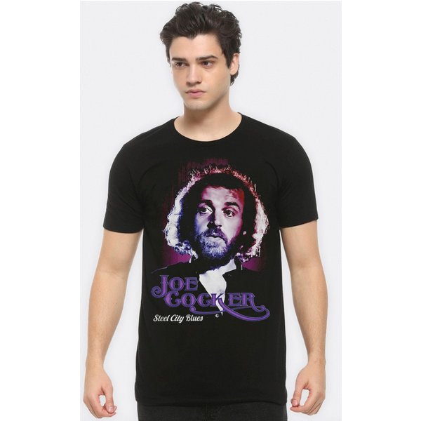 Joe Cocker Steel City Blues T-Shirt-image