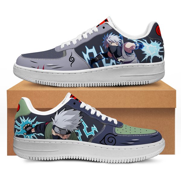 Hatake Kakashi Air Shoes Anbu And Jounin Custom Nrt Anime Shoes