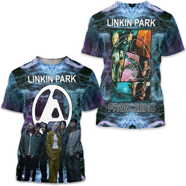 Linkin Park From Zero 3D T-Shirt, Size Xs-6Xl, Gift For Fans-image