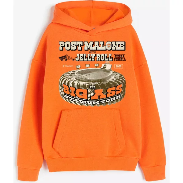 Post Malone Tour 2025 Collection Gift For Fan Hoodie-image