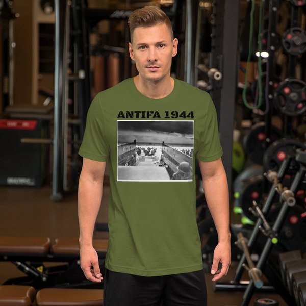 Antifa 1944 Short-Sleeve Unisex T-Shirt-image