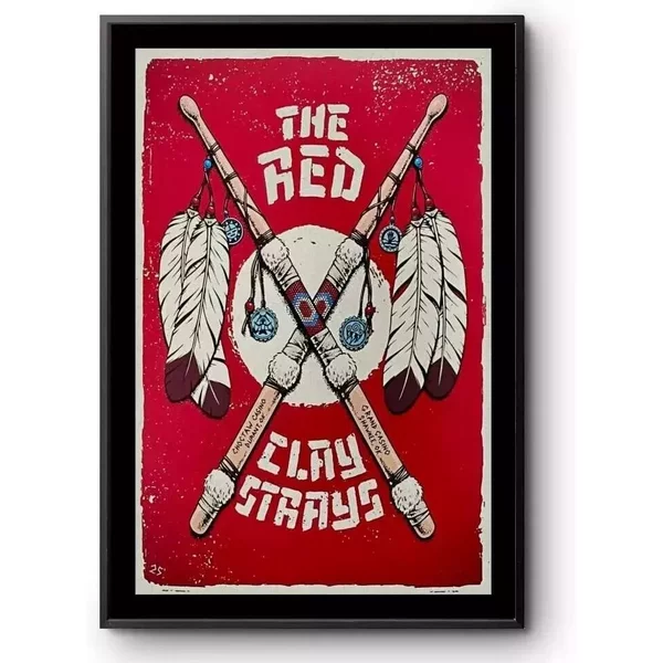 The Red Clay Strays Choctaw Casino In, Ok Feb 20-21 2025 Tour Poster-image