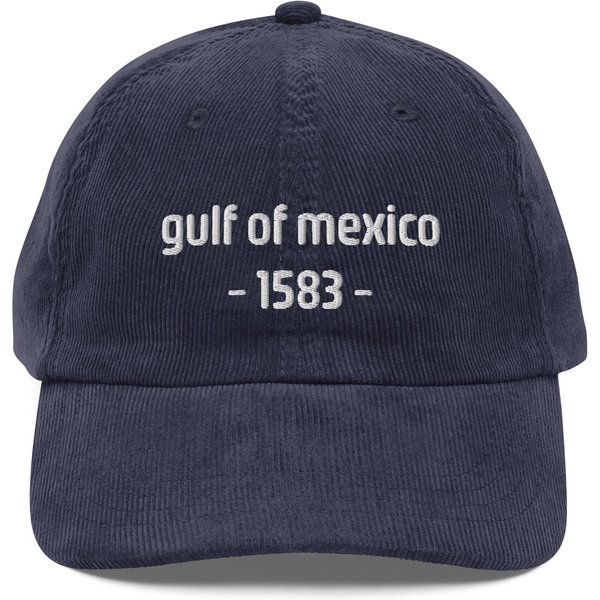 Gulf Of Mexico Cap | Tropical Escape Embroidered Hat-image