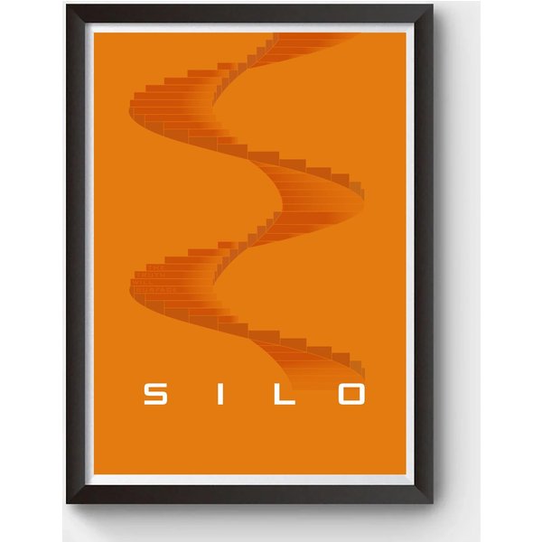 Silo Movie Poster | Minimalist Movie Poster | Wall Art Print-image