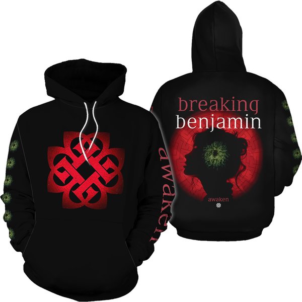 Breaking Benjamin Awaken All Over Print Hoodie