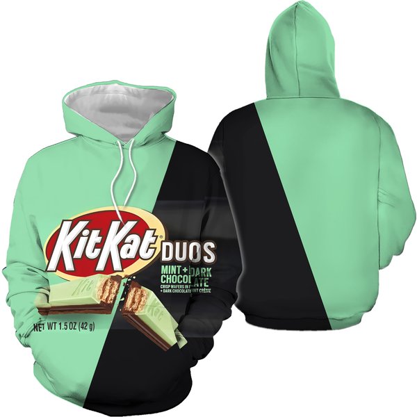 Kit Kat 3D Hoodie, Kitkat Halloween Costume Cosplay-image