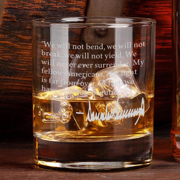 Donald Trump 45Th & 47Th President Of The United States Whiskey Glass-image