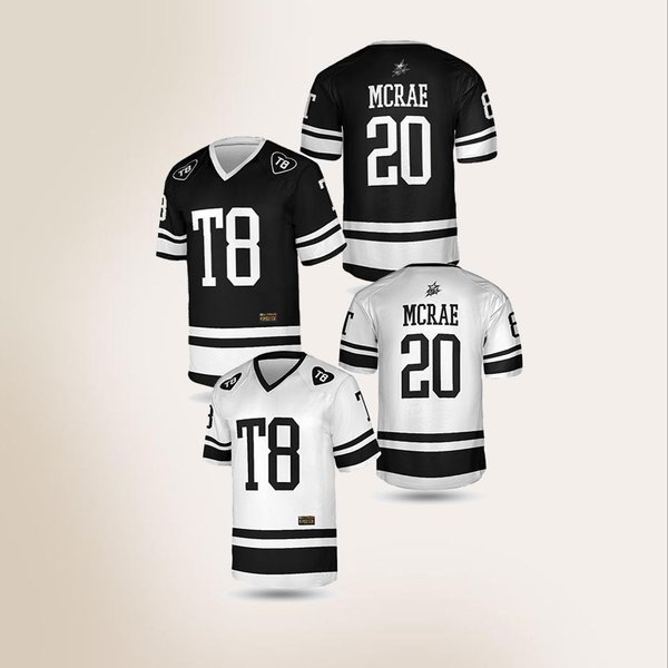 Tate Mcrae T8 Hockey Jersey, T8 Mcrae Jersey, Tate Mcrae 2025 Concert-image