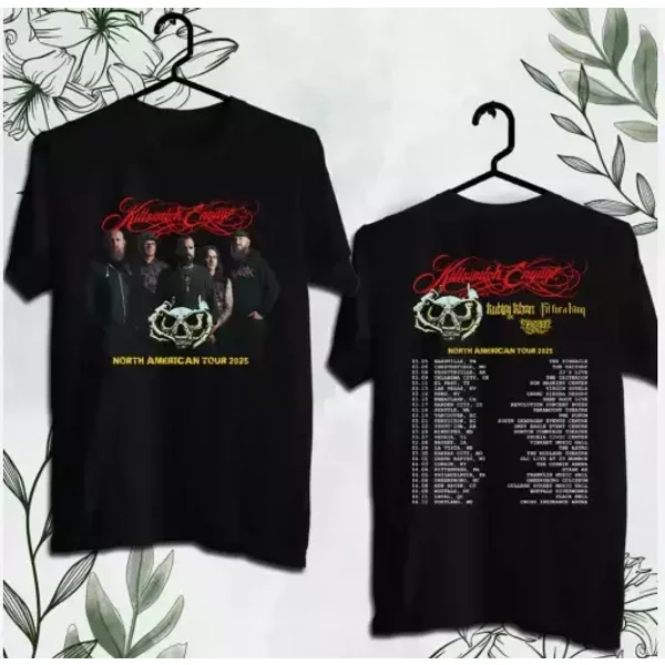 Killswitch Engage American Tour 2025 T Shirt S-5Xl-image