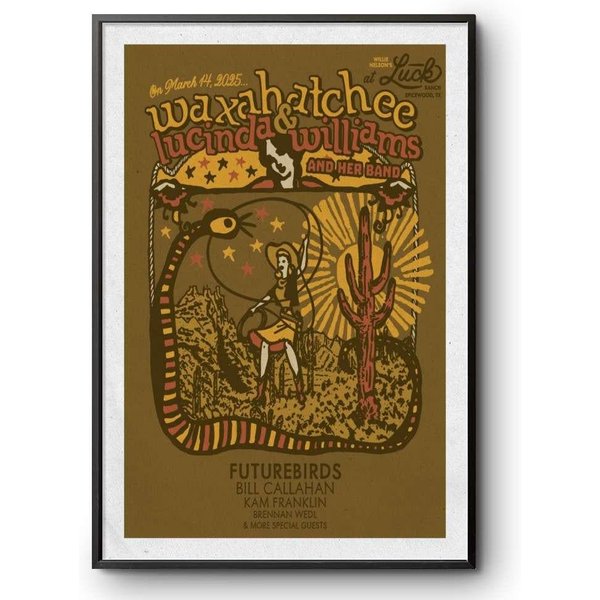 Waxahatchee On Mar 14 2025 At Luck Ranch In Spicewood, Tx Tour Poster-image