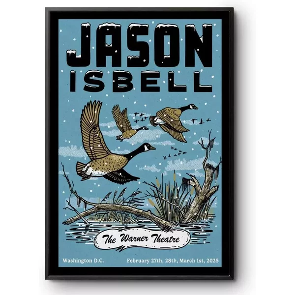 Jason Isbell Tour 2025 Washington, Dc Poster-image