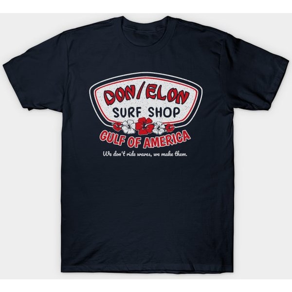 Don Elon Surf Shop - Gulf Of America - T-Shirt-image
