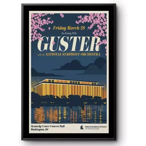 New Guster At Kennedy Center In Washington, Dc On Mar 28 2025 Tour Poster-image