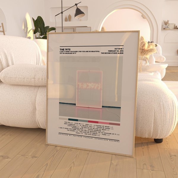 The 1975 - I Like It When You Sleep Cover Poster-image