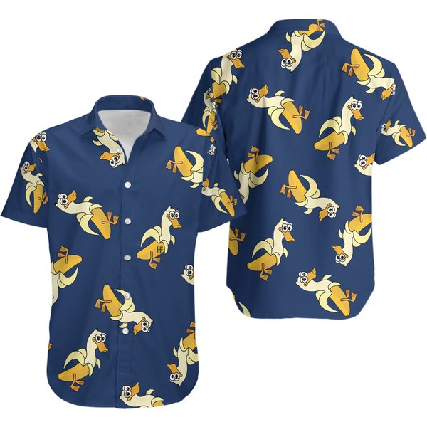 Its Just A Banana Duck Hawaiian Shirt, Hawaiian Shirt Men, Vacation Shirts-image