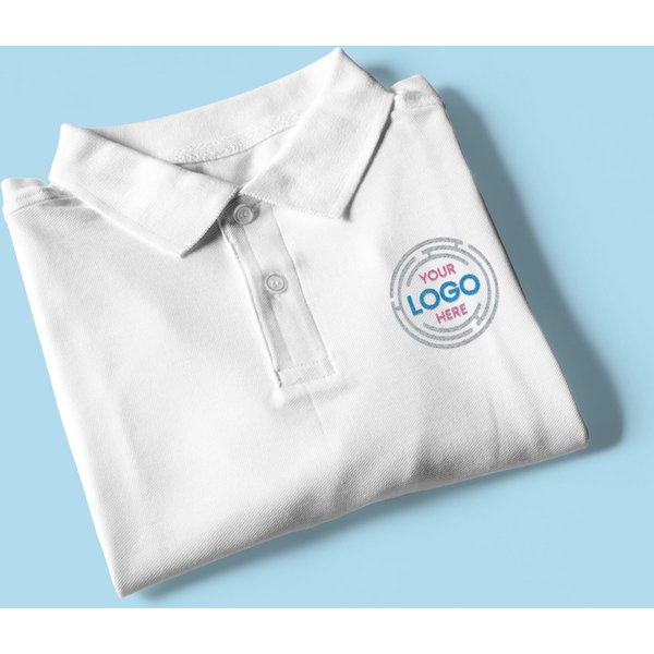 Custom Embroidered Polo, Custom Logo Polo Shirt, Embroidery Polo-image