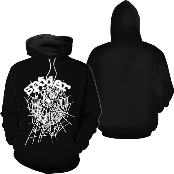 555555 Hoodies | 555555 Pants | Web Print Hoodies-image