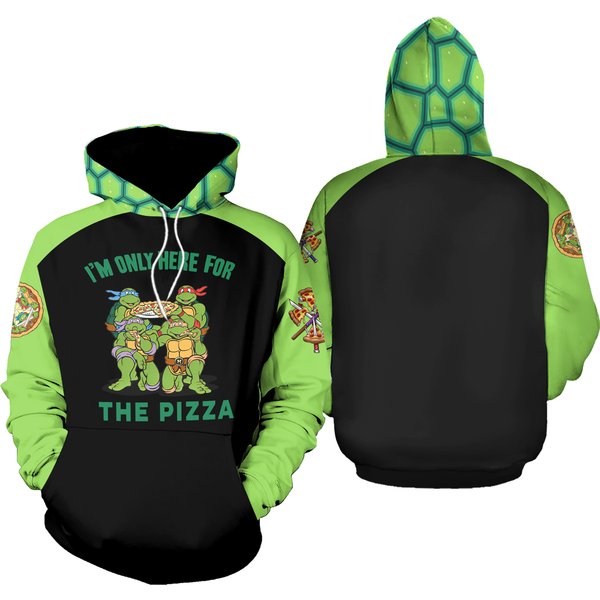 Teenage Mutant Ninja Turtles I'm Only Here For The Pizza Hoodie Leggings Set --image