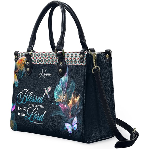 Christianart Designer Handbags, Blessed Is The One Who Trusts In The Lord Jeremi-image
