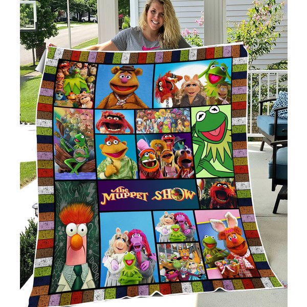 The Muppet Show Blanket The Muppet Show Tv Series Fleece Blanket-image