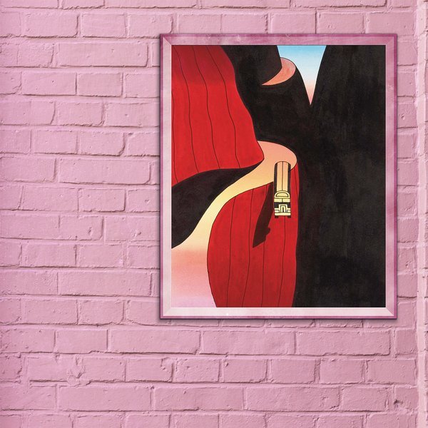 Bus Plunge Ken Price Premium Matte Vertical Poster-image