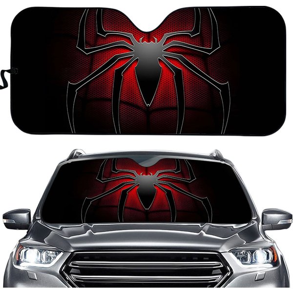 Cool Spider Car Sunshade, Spider Car Sunshade-image