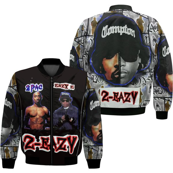 2 Eazy E Men's Bomber Jacket (Aop)-image