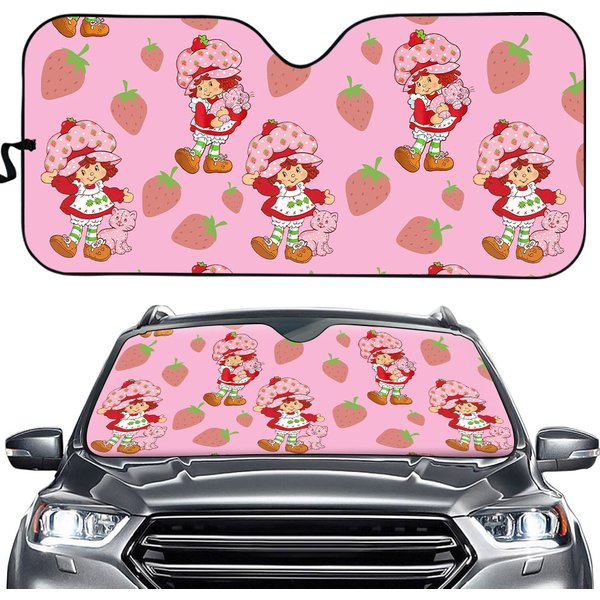 Strawberry Shortcake Car Sun Shade