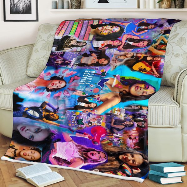 Olivia Rodrigo Fleece Blanket-image