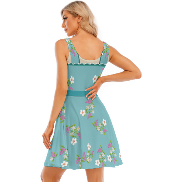 Enchanted Princess Running Costume Skater Dress-image